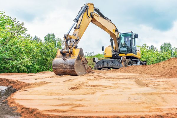 Grading Excavation in Providence