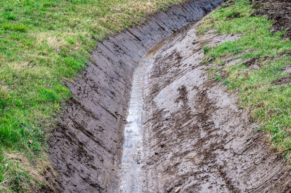 Drainage Ditch Excavation in Providence