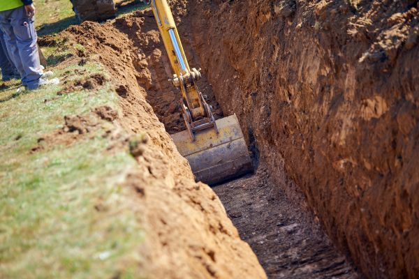 Ditch Excavation in Providence