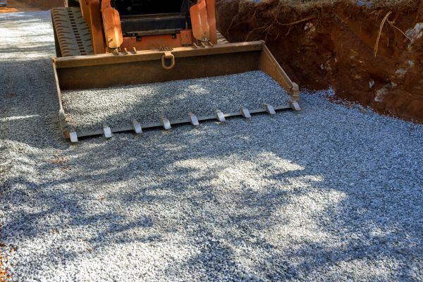 Gravel Driveway Rut Repair in Providence