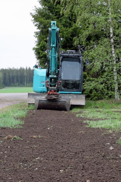 Backhoe Grading in Providence
