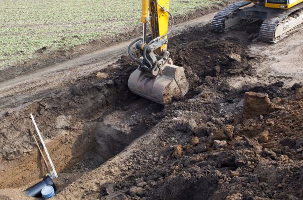 Backhoe Trenching in Providence
