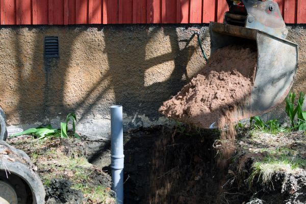 Sewer Line Digging in Providence