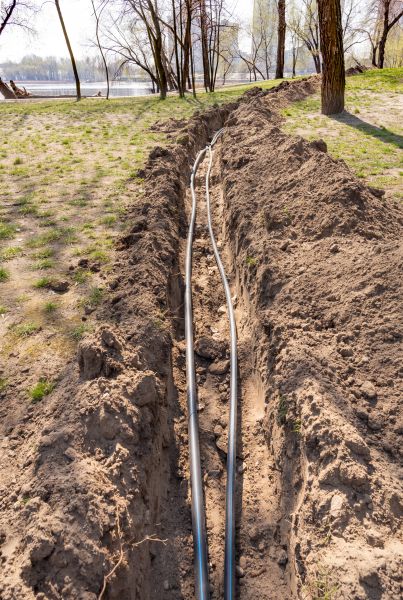 Irrigation Trenching in Providence