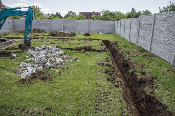 Footer Trenching in Providence