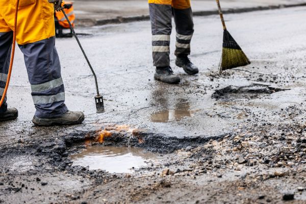 Gravel Pothole Repair in Providence