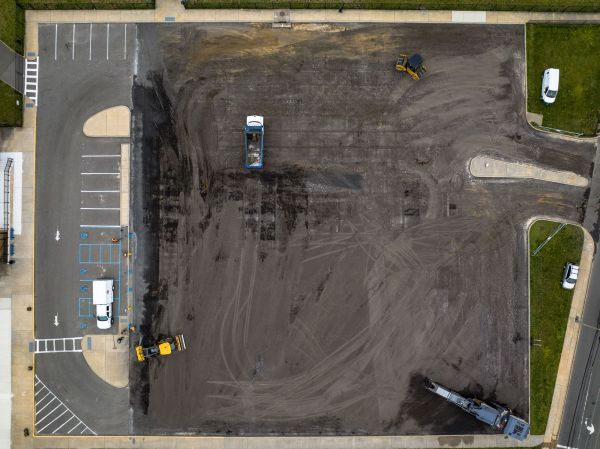 Parking Lot Excavation in Providence