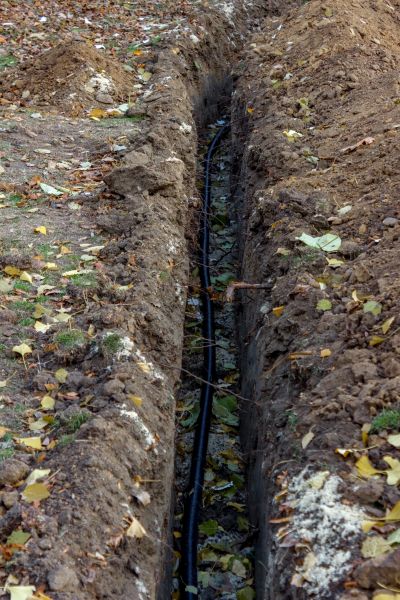 Cable Line Trenching in Providence