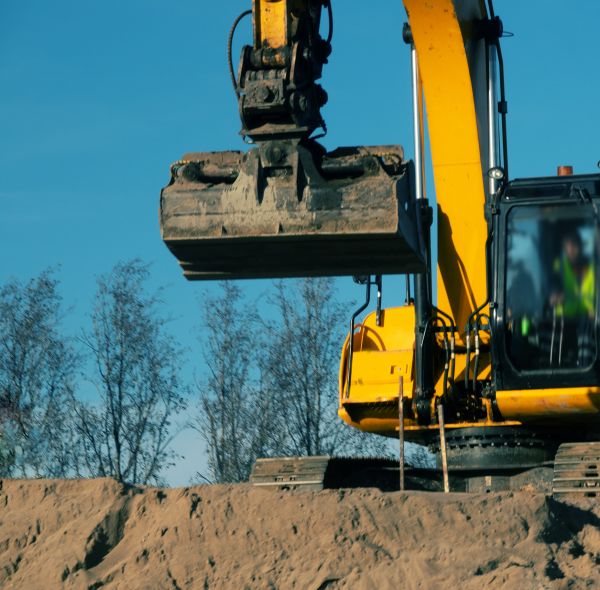 Ditch Grading in Providence